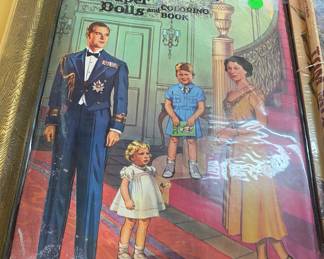 Coronation Paper Dolls