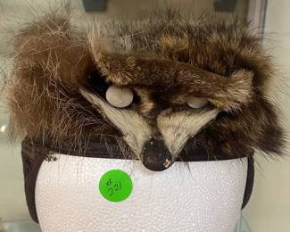 Coon Skin Hat