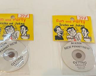 Vintage Party Tricks New Nixon Penny