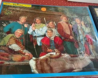 Vintage Robin Hood Tray Puzzle