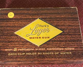 Vintage Parks Water Gun Luger in Box