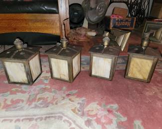 Original Arts & Crafts outdoors lamps