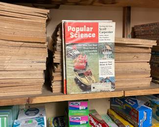 Vintage magazines Popular Science