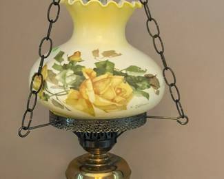 Gwtw style hanging lamp