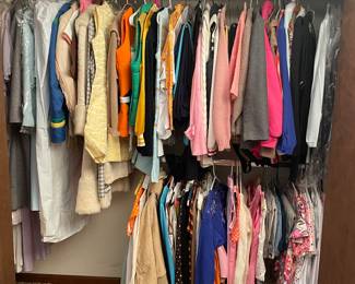 Closet full of vintage