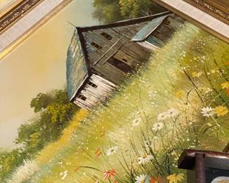 Several nice oil paintings 