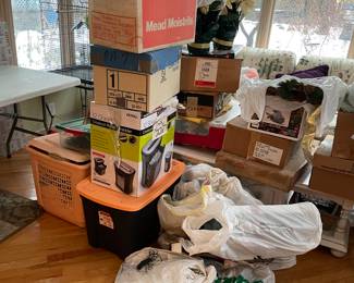 Christmas not yet opened. Lots of vintage!