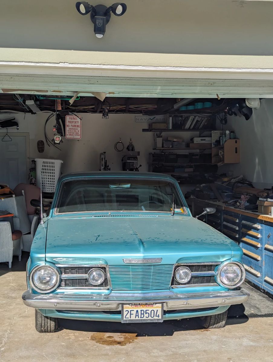 1965 Plymouth Barracuda Clean Title Runs and drives has some quirk's but over all good body. extra back window and some parts?

$9000 Now $7500Sat $6500 Reserve Monday