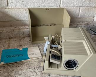 Montgomery Ward Slide Projector