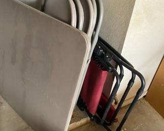 Card Table and Chairs