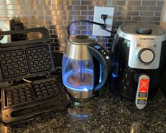 Air Fryer Kettle Waffle Maker