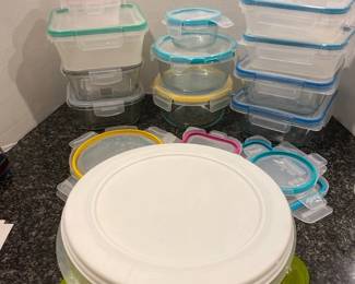 Glass And Plastic Bowls