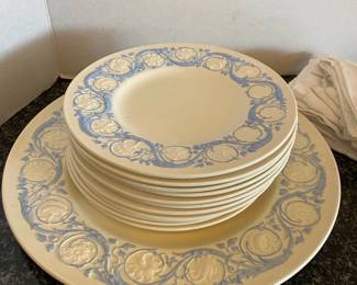 Wedgwood Plater And Plates