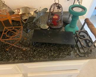 Mystical Metal Candle Holders