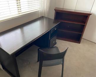 Desk And Book Shelf