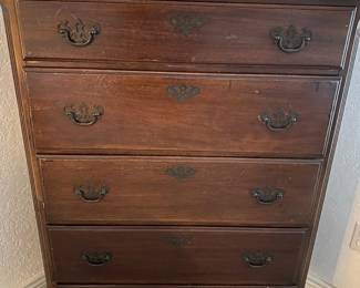 04 Mahogany Dresser
