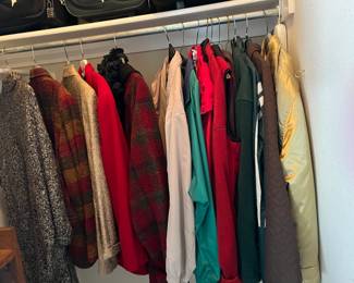 Beautiful womens clothing.  Clean and ready to wear.  Lots of jackets.  Sizes range from 8-16.