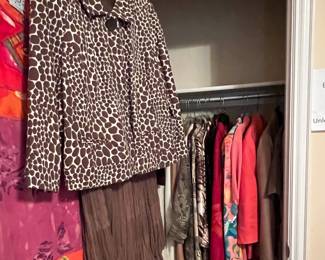 ANIMAL PRITS ARE IN--THIS CLOSET