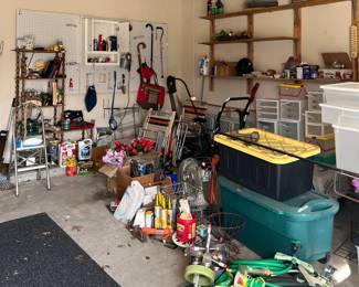 Garage stuff. CLEARING OUT. 