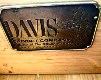 Sideboard manufacturer Davis Cabinet  Company