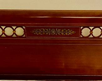 Details of headboard