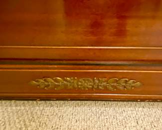 Details of twin footboard by Northern Furniture company in  Sheboygan WI