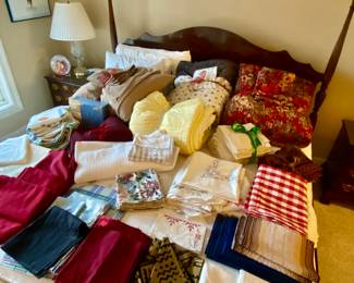 Bed and table linens