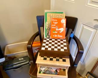 Shredder, office chair and wood games