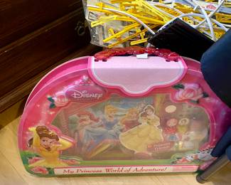 Race car track and princess set