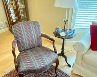 Upholstered arm chair excellent condition
