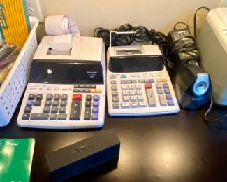 Calculators/adding machines