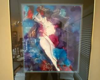 Framed and signed art