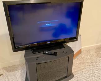 42” TV Vizio with remote and TV stand