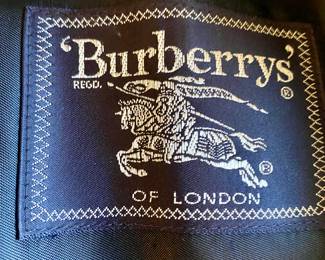 Burberry label