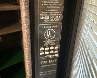 gun safe info