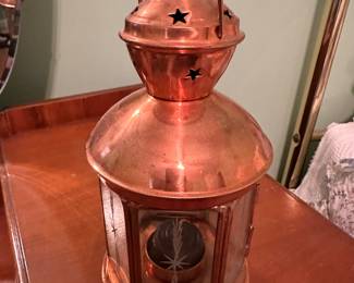 Antique Brass Lantern
