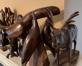 Wooden carvings