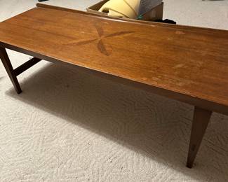 Vintage Lane  mid-century modern rose wood coffee table