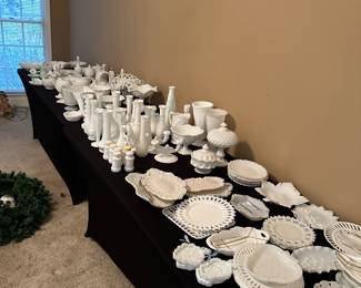Milk, glass and more milk glass 