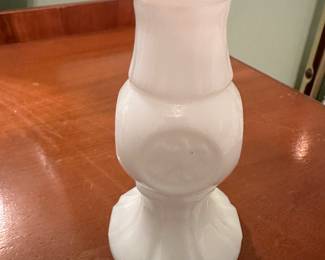 Milk Glass Candle holder