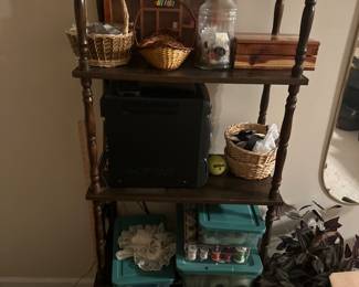 Mid-century wooden bookcase