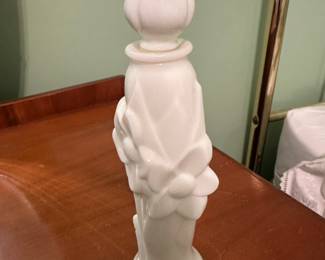 Vintage Avon Milk Glass perfume bottle.