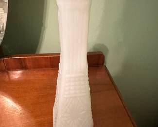 Milk Glass Vase