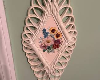 Set of 4 vintage Home Interior decor