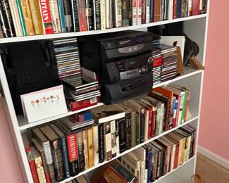 White bookcase