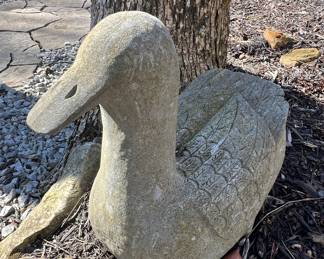 Cement duck