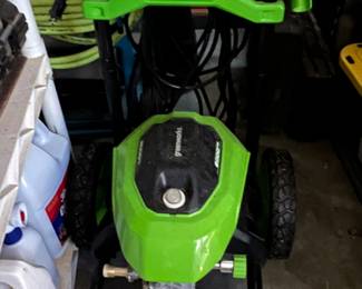 Greenworks pressure washer