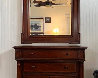 Thomasville dresser and wall mirror
