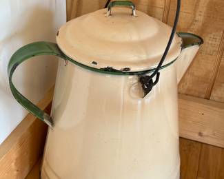 Enamelware pitcher