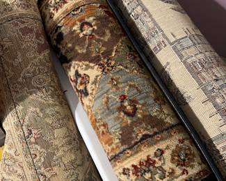 Assorted area rugs